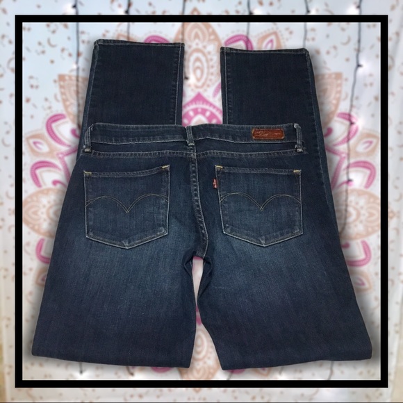 Levi's Denim - Levi’s Demi Curve Straight Leg Low Rise Jeans